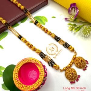 Long mangalsutra Matt finished