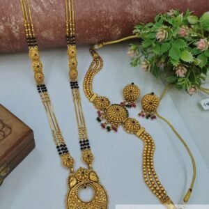 1 Grm Long mangalsutra Matt finished (LM01)