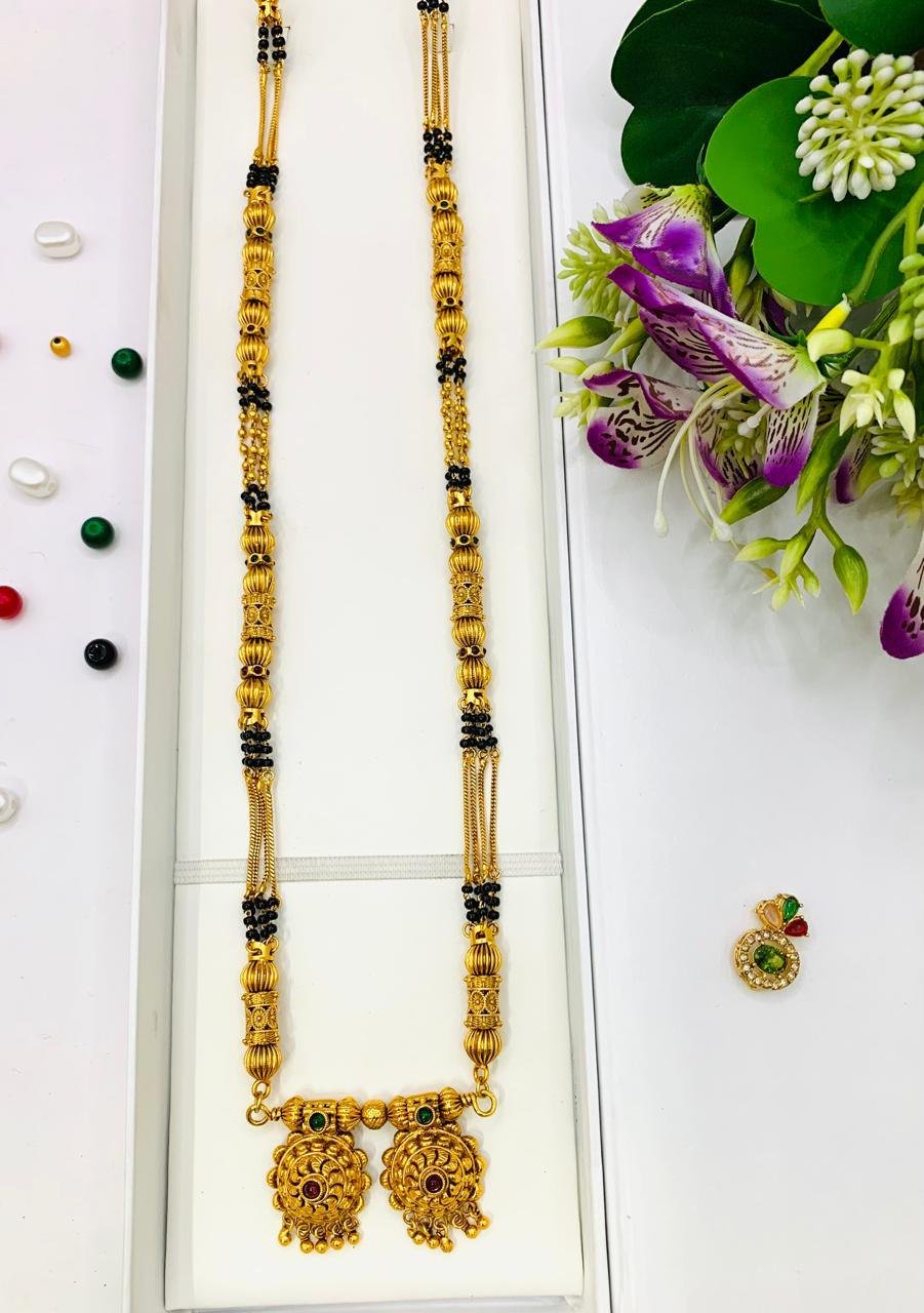 1 Grm Long mangalsutra Vati (E)