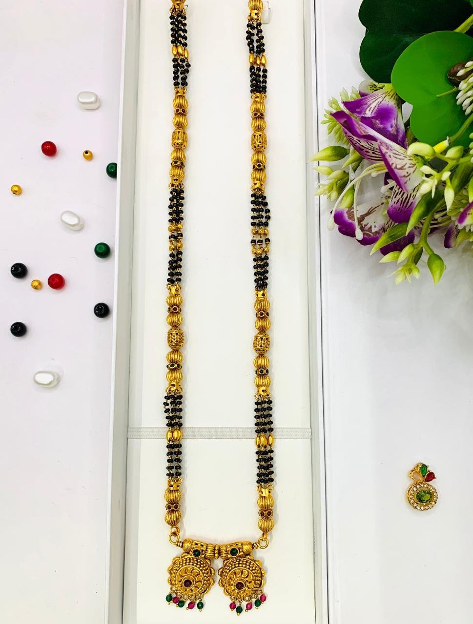 1 Grm Long mangalsutra Vati (F)