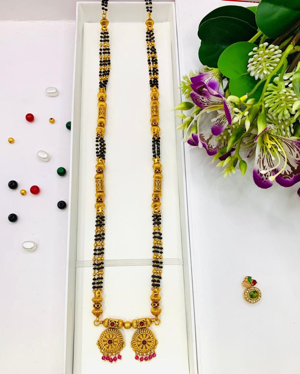 1 Grm Long mangalsutra Vati (G)
