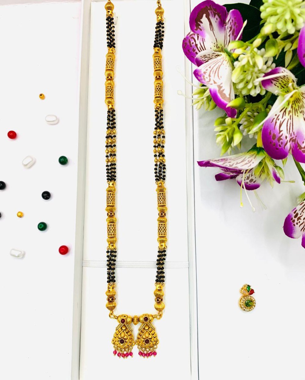 1 Grm Long mangalsutra Vati (I)