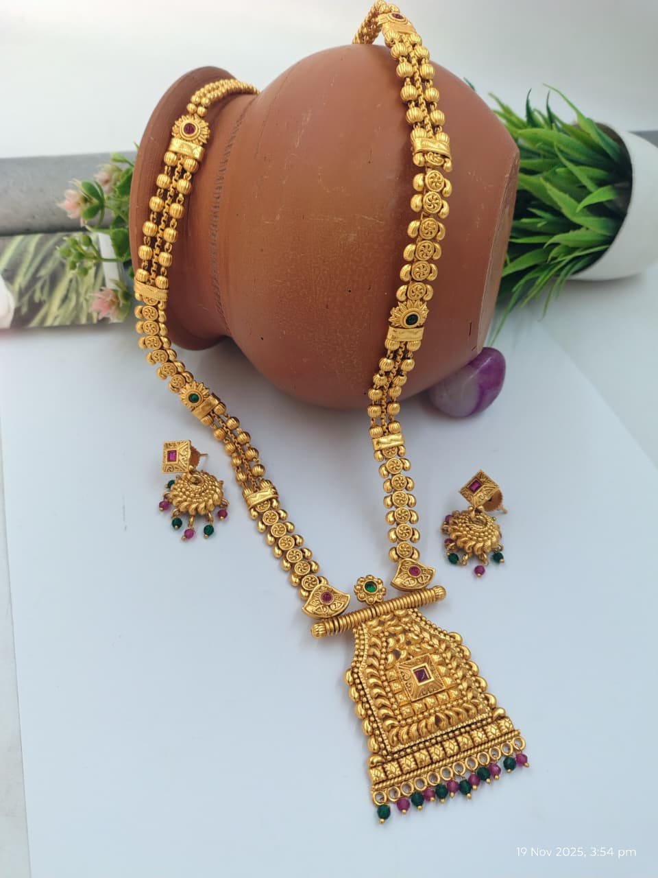 1 Grm Long mangalsutra Matt finished (LMC)