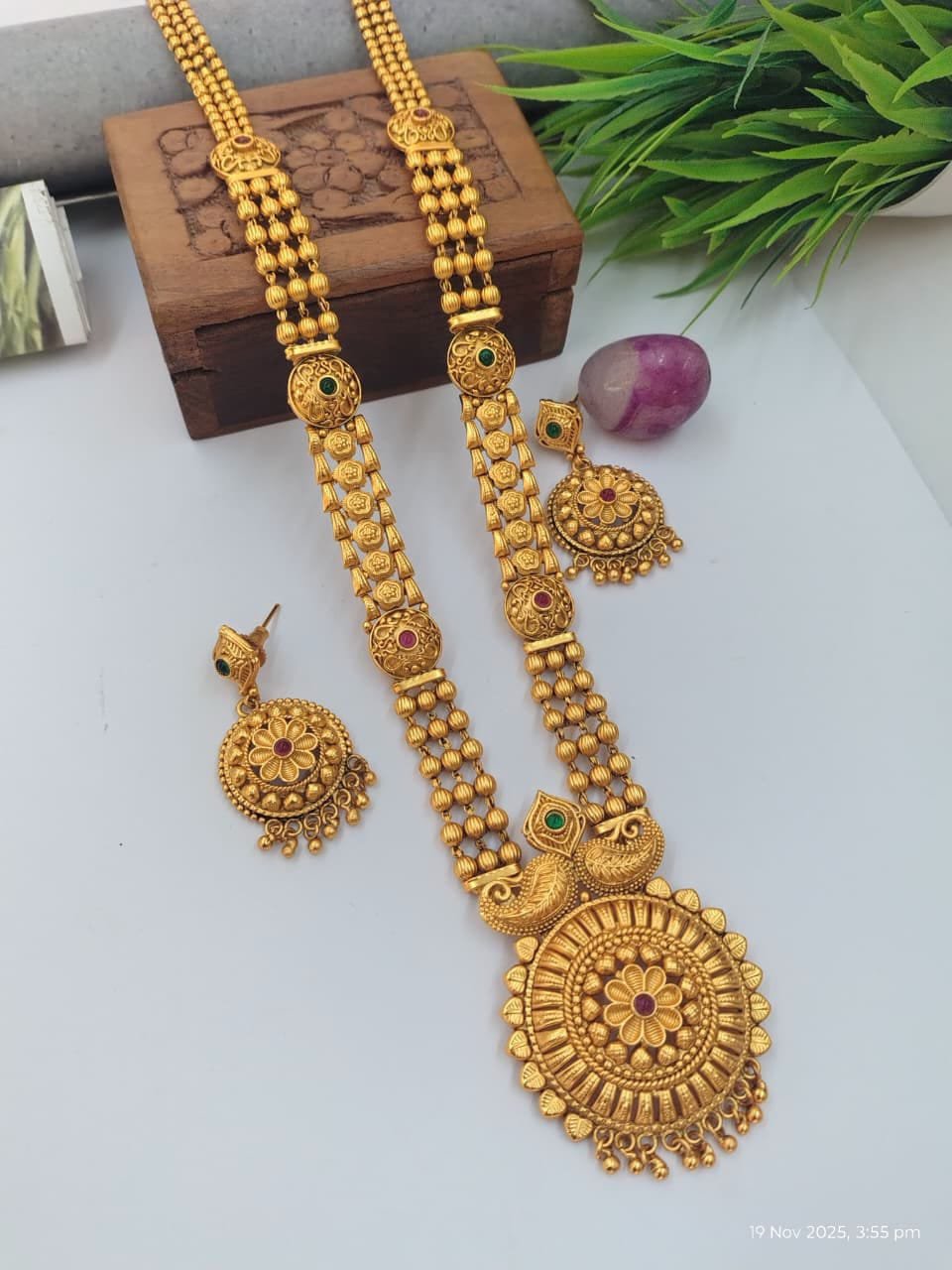 1 Grm Long mangalsutra Matt finished (LMD)