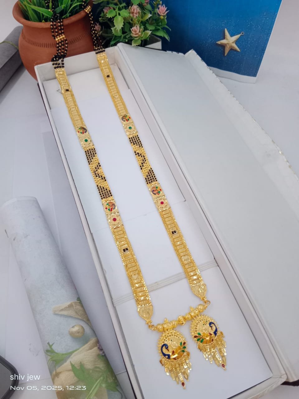 1 Grm long mangalsutra premium quality