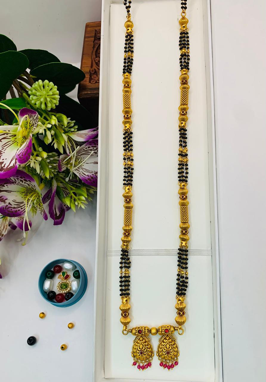 1 gm forming 2line vati mangalsutra (O)