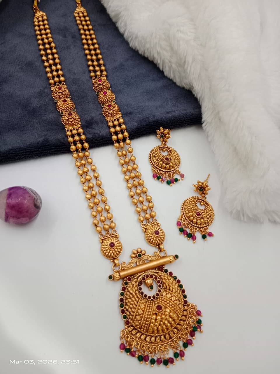 Matt Finish Shahi Haar (L)